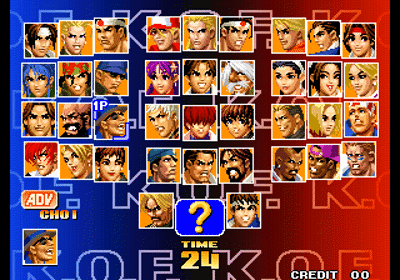 The King of Fighters '98: The Slugfest - Screenshot - Game Select (null) - 320x224