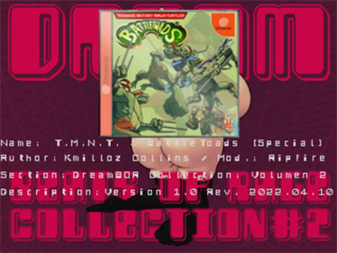 Dream Beats Of Rage Collection: Volumen #2 - Screenshot - Game Select (World) - 960x720