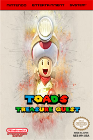 Toad's Treasure Quest - Fanart - Box - Front (null) - 600x900