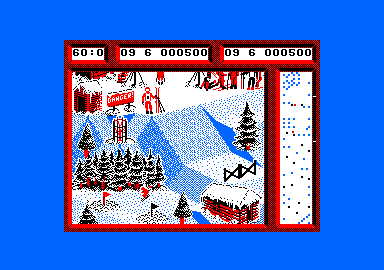 Illustration of Professional Ski Simulator