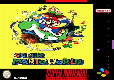 Super Mario World - Fanart - Box - Front (Europe) - 2103x1476