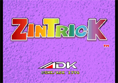 Zintrick - Screenshot - Game Title (null) - 320x224