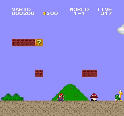 Illustration of Super Mario Bros. HD