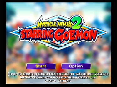 Mystical Ninja 2 Starring Goemon: 4-Player Coop Unlocked - Screenshot - Game Title (null) - 640x480