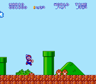 Super Mario Bros. Enhanced - Screenshot - Gameplay (World) - 256x224
