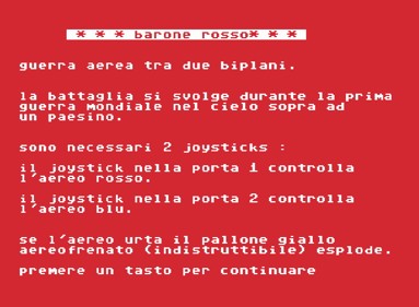 Barone Rosso - Screenshot - Game Title (null) - 654x479