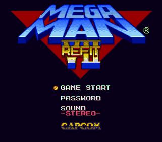 Mega Man 7 Refit - Screenshot - Game Title (null) - 256x224