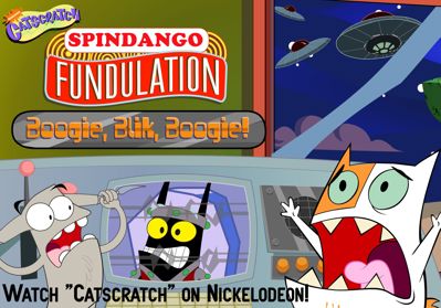 Catscratch: Spindango Fundulation Boogie, Blik, Boogie! - Screenshot - Game Title (United States) - 1822x1274