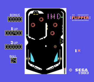 Sega Flipper - Screenshot - Gameplay (World) - 272x239