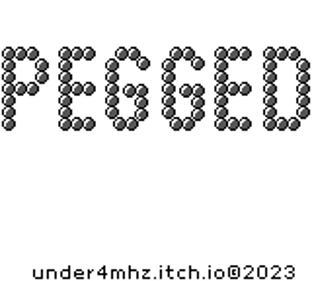 Pegged - Screenshot - Game Title (World) - 160x144
