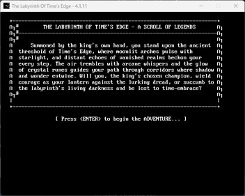The Labyrinth of Time's Edge - Screenshot - Gameplay (null) - 642x512