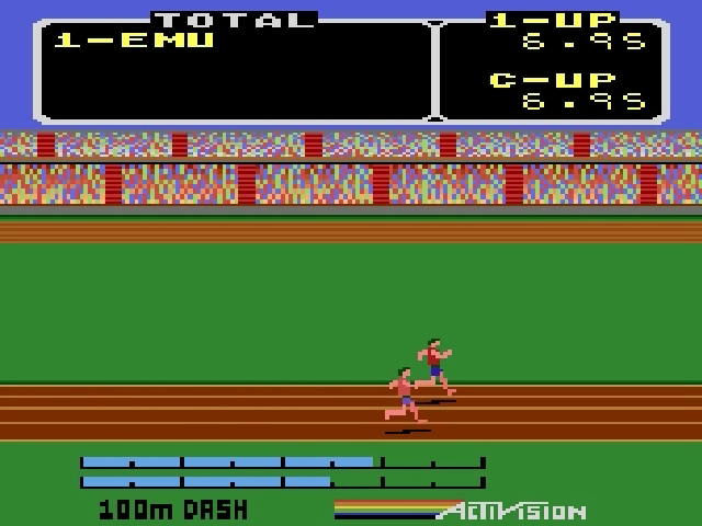 Illustration of The Activision Decathlon