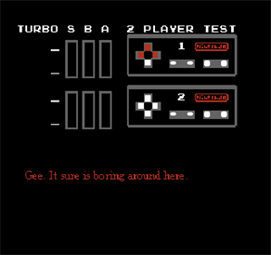 NES Control Deck Test Cartridge - Screenshot - Gameplay (null) - 320x300