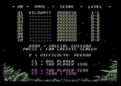 Boom Special Edition - Screenshot - Game Select (null) - 642x456