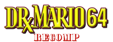 Dr. Mario 64 Recomp - Clear Logo (null) - 3238x1216