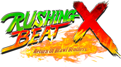Rushing Beat X: Return of Brawl Brothers - Clear Logo (World) - 2000x1110