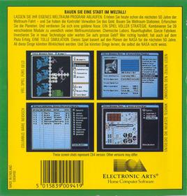 EOS: Earth Orbit Stations - Box - Back (Germany) - 700x732