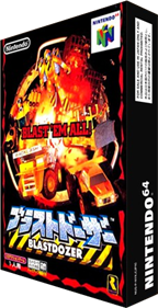 Blast Corps - Box - 3D (Japan) - 231x448