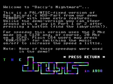 Baccy's Nightmare - Screenshot - Game Title (null) - 647x484