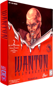 Wanton Destruction - Box - 3D (North America) - 1500x2395