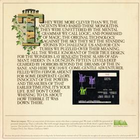 The Standing Stones - Box - Back (North America) - 800x800
