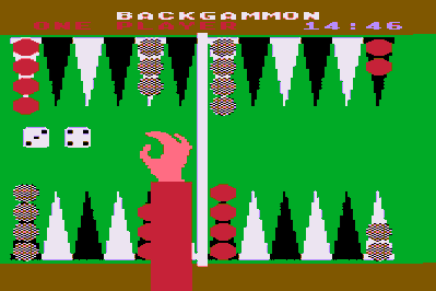 Big Daddy's Cocktail Backgammon - Screenshot - Gameplay (North America) - 336x224