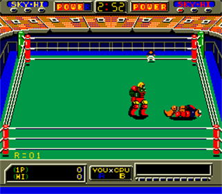 Robo Wres 2001 - Screenshot - Gameplay (null) - 256x224