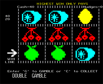Fruit Machine (Computer Concepts) - Screenshot - Gameplay (null) - 676x548