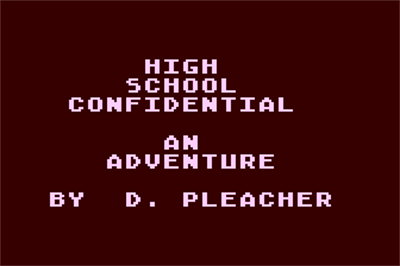 High School Confidental - Screenshot - Game Title (null) - 336x224