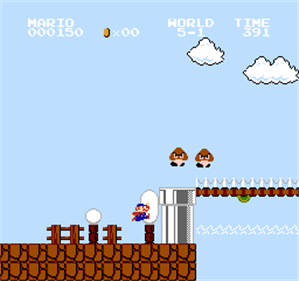 Super Mario Bros.: Goomba Attack - Screenshot - Gameplay (null) - 256x240