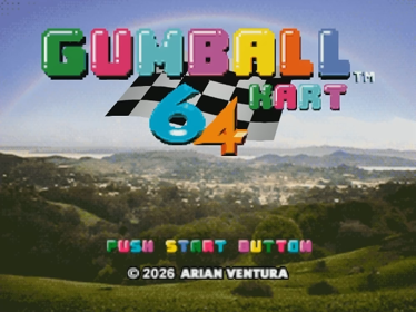 Gumball Kart 64 - Screenshot - Game Title (North America) - 640x480