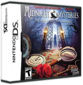 Midnight Mysteries: The Edgar Allan Poe Conspiracy - Box - 3D (North America) - 587x598