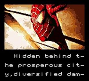 Spider-Man 3: Movie Version - Screenshot - Gameplay (null) - 160x144