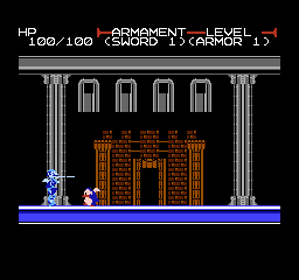 Fisraduth: Castle of Tyramis - Screenshot - Gameplay (Japan) - 256x240