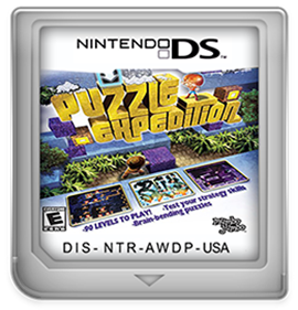 Puzzle Expedition - Fanart - Cart - Front (North America) - 260x270