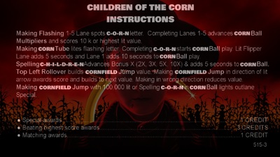 Children Of The Corn - Arcade - Controls Information (null) - 1920x1080