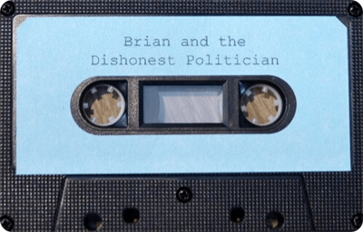 Brian and the Dishonest Politician - Cart - Front (Europe) - 499x320