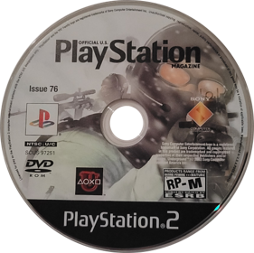 Official U.S. PlayStation Magazine Demo Disc 76 - Disc (North America) - 500x499