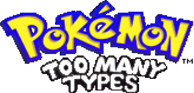 Pokémon Too Many Types - Clear Logo (North America) - 990x474