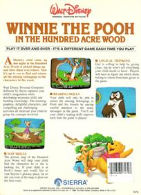 Winnie the Pooh in the Hundred Acre Wood - Box - Back (North America) - 1024x1405