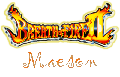 Breath of Fire II Maeson - Clear Logo (null) - 400x255