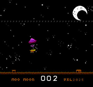Moo Moon - Screenshot - Gameplay (World) - 256x240