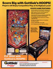 Hoops - Advertisement Flyer - Back (North America) - 850x1102
