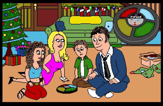 Illustration of Xmas Syman