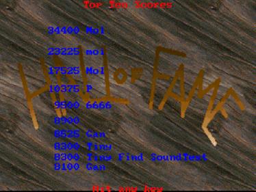4 To Save Toon Land - Screenshot - High Scores (null) - 640x480