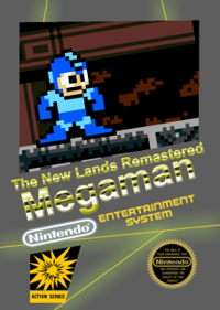 Mega Man: The New Lands Remastered - Fanart - Box - Front (North America) - 228x320