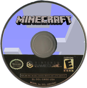 Minecraft - Fanart - Disc (United States) - 456x458