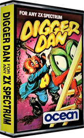 Digger Dan - Box - 3D (Europe) - 334x551