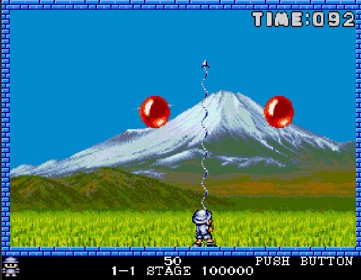 Pang Arcade - Screenshot - Gameplay (null) - 586x455