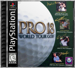 Pro 18: World Tour Golf - Box - Front - Reconstructed (North America) - 687x617